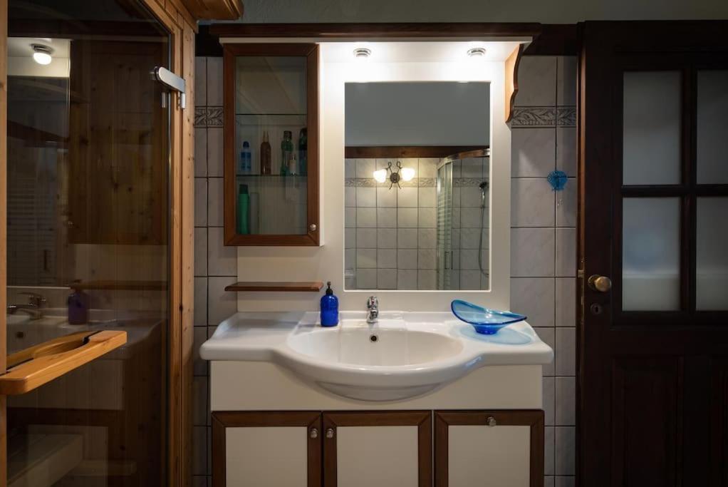 Traditionelles Appartement Athos Shadow Am Meer Paralia Sikias 외부 사진