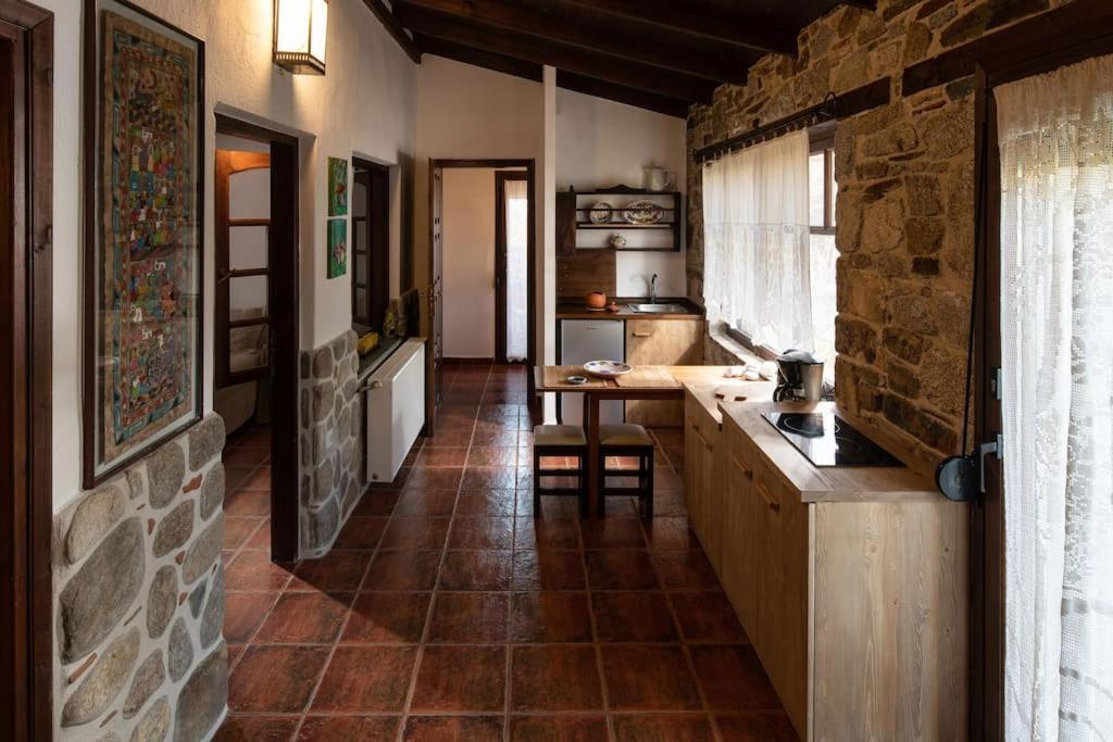 Traditionelles Appartement Athos Shadow Am Meer Paralia Sikias 외부 사진