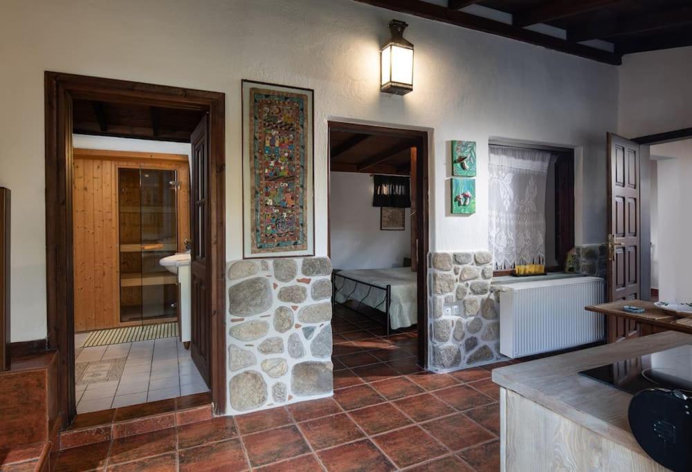 Traditionelles Appartement Athos Shadow Am Meer Paralia Sikias 외부 사진