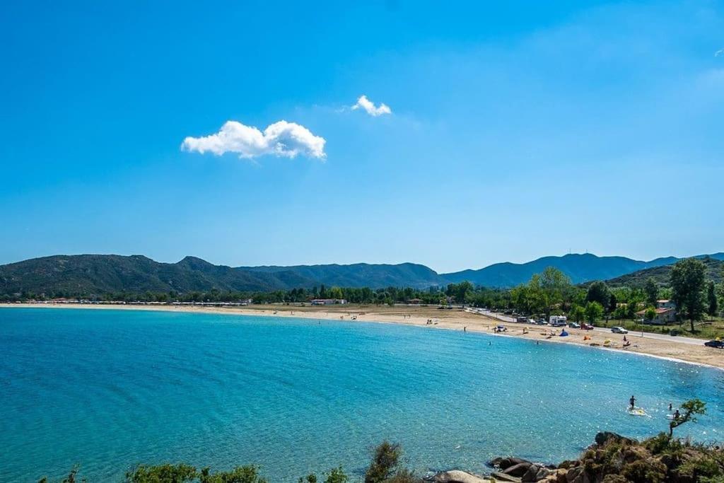 Traditionelles Appartement Athos Shadow Am Meer Paralia Sikias 외부 사진